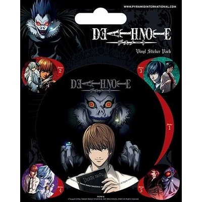 Sada samolepek Death Note Postavy