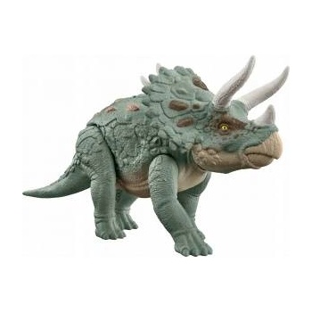 Mattel Jurassic World Epic Evolution Gigantic Trackers Triceratops figure 17cm