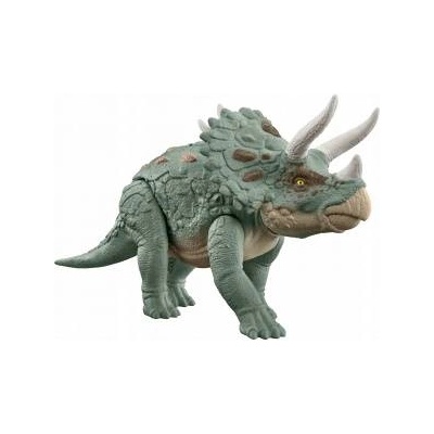 Mattel Jurassic World Epic Evolution Gigantic Trackers Triceratops figure 17cm