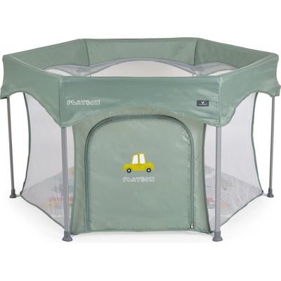Cangaroo Детска кошара за игра Playbox зелен (112147)