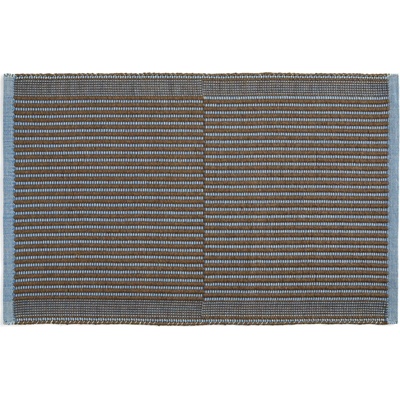 Hay Tapis Mat chestnut & blue 60 x 95 cm