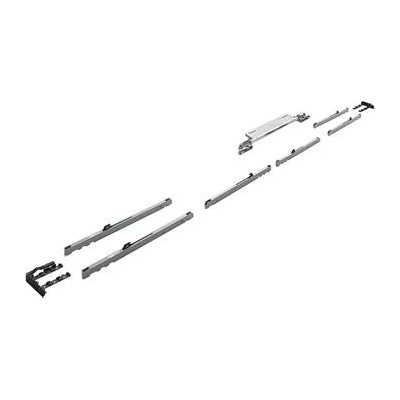 Hettlich TopLine XL Silent Systém, sada tlumení, 3dveřová 30-80 kg černá