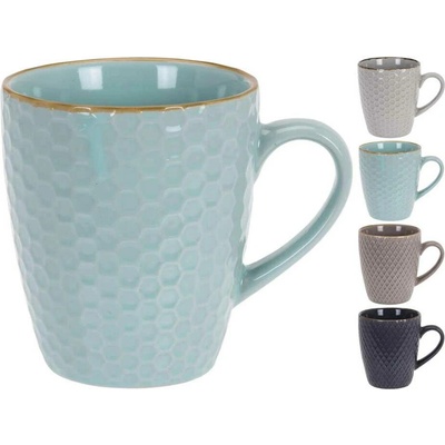 Excellent Houseware Keramický hrnček Glamour 4 x 200 ml