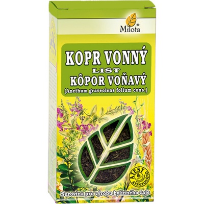 Milota Kopr vonný list 30 g