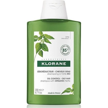 Klorane Nettle šampón pre mastné vlasy Seboregulating Shampoo with Nettle Extract 200 ml