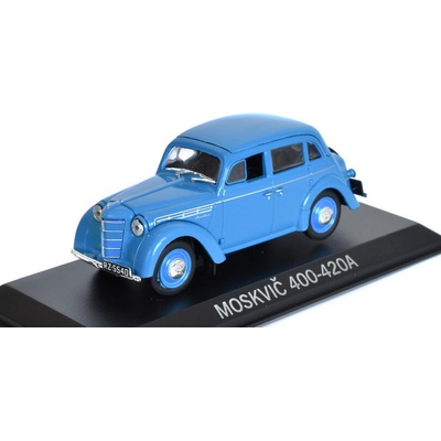 DeAgostini Moskvič 400 420ALegendás Autói časopis s modelem 1:43