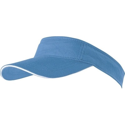 Myrtle Beach kšilt Sunvisor MB6123 Světle modrá / bílá