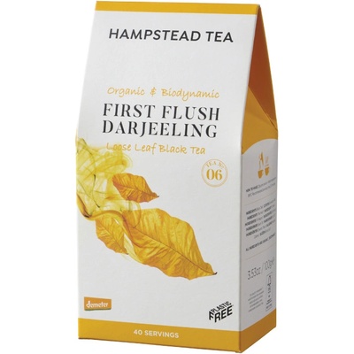 Hampstead BIO First Flush sypaný čaj Tea London 100 g