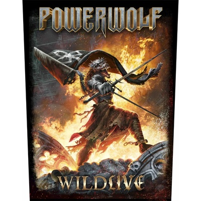 Powerwolf – Wildlive (Back Patch · sew-on) (Nášivka)