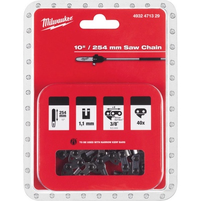 Milwaukee reťaz na pílu 3/8" x 254.0 x 1.1 mm M18 FOPH-CSA 4932471329