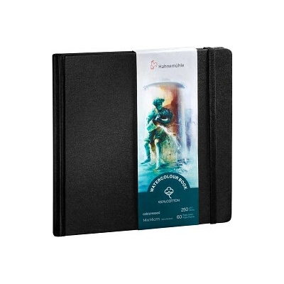 HHM Akvarelová kniha 100% bavlna 14x14cm – Zboží Dáma