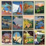Grafika Art Puzzle - Puzzle Posters from Roger Broders - 1 000 piese