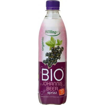 Hollinger Bio limonáda černý rybíz 0,5 l