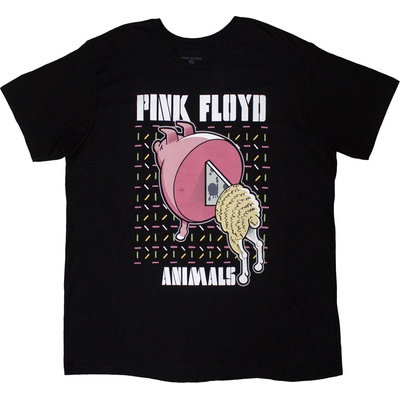Pink Floyd Animals Cartoons (Back Print) Black M Риза (PFTEE194MB02)