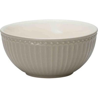 GreenGate porcelánová miska Alice Warm Grey 450 ml