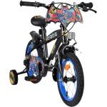 E & L Cycles Детски велосипед с помощни колела E&L cycles - Batman, 14 (20549-FW14)