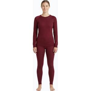 WOOLCANO Дамски комплект термо бельо WOOLCANO Merino SET0543 burgundy