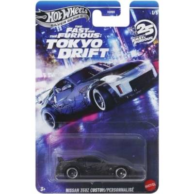 Hot Wheels autíčko Mattel čierne JKX05 1:64