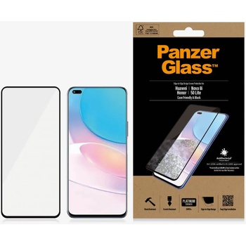 Panzer Стъклен протектор PanzerGlass за Huawei Nova 8i CaseFriendly - Черен, 117270