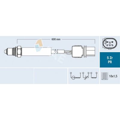 Lambda sonda FAE 75111