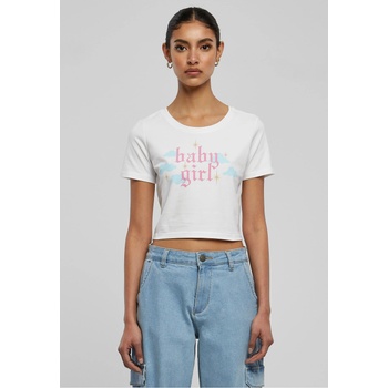 Mister Tee Тениска Baby Girl Cropped Tee white XXLUB-MST003-00220 - Камуфлаж, размер XL
