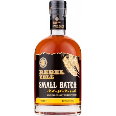 Rebel Yell Small Batch Reserve 45,3% 0,7 l (čistá fľaša)