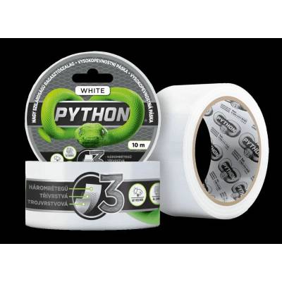 PYTHON páska lepící vysokopevnostní - 48mm*10m bílá