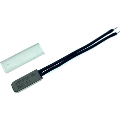 Tepelná pojistka vratná termostat spínač 110°C KSD9700 NC 250V/5A