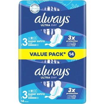 Always Ultra Day Night крилата санитарна салфетка 14pcs (10FC010188)
