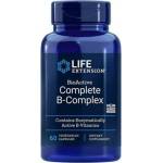 Life Extension Хранителна добавка Биоактивен витамин B комплекс, Life Extension BioActive Complete B-Complex 60 herbal capsules