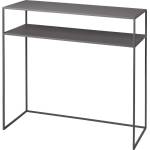 Blomus Тъмносива метална конзолна маса 35x85 cm Fera - Blomus (65986)