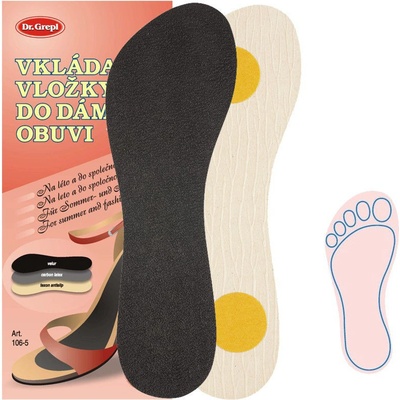 Dr. Grepl 106-5 Vložky UNIVERSAL Carbon do dámské obuvi