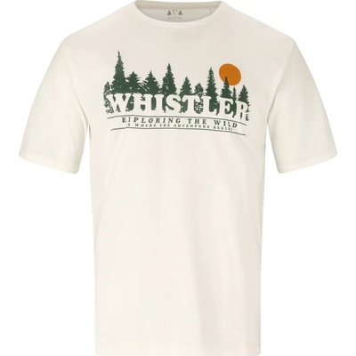 Whistler Мъжка тениска Whistler Cashew S/S T-Shirt - Gardenia - размер M (216-8017-0112)