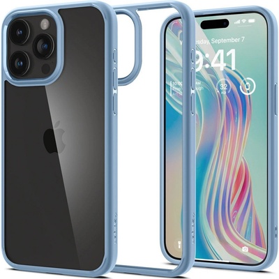 Spigen Crystal Hybrid, sierra blue - iPhone 15 Pro Max