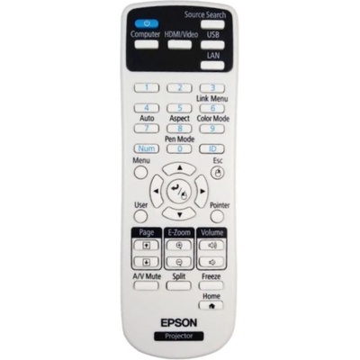 Diaľkový ovládač Epson 217358900, BRIGHTLINK 675WI, BRIGHTLINK 710UI, EB-670, EB-685W, EB-696UI, H728A, H740B, H878C, POWERLITE 670