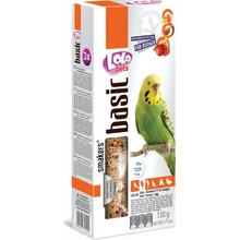 Lolo Pets Smakers tyčinky pro andulky ovocie, med, vajcia 130 g