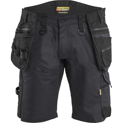 Blåkläder AB 1972 STRIKER pracovní šortky pro řemeslníky Black/Black
