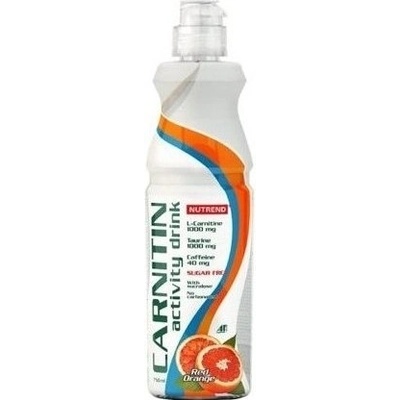 NUTREND Carnitin Activity Drink, 750 ml red orange