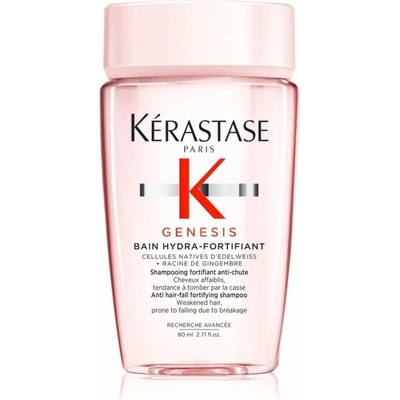Kérastase Genesis Bain Hydra-Fortifiant posilňujúci šampón pre slabé vlasy s tendenciou vypadávať 80 ml