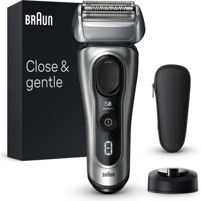 Braun Series 8 8517s Wet&Dry Galvano Silver