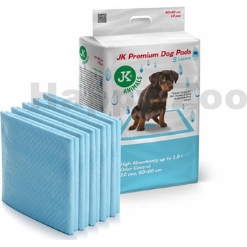 Pleny JK Premium Dog Pads pětivrstvé 90 x 60 cm (10 ks)