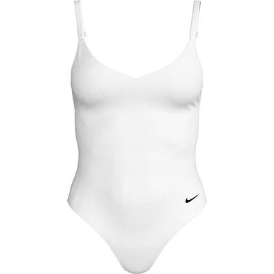 Nike Бански костюм Nike Nike V neck Suit Ld52 - White