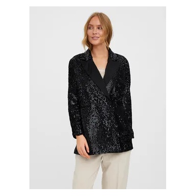 Vero Moda Сако Merle 10277739 Черен Oversize (Merle 10277739)