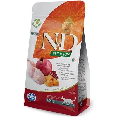 N&D Grain Free Pumpkin CAT Quail & Pomegranate 2 x 1,5 kg