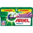 Pracie kapsule a tablety Ariel Pods+ Color gélové kapsule na pranie 40 PD