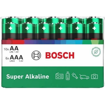 Bosch LR610LR036SAF/00 Super AA/AAA 16 ks LR610LR036SAF/00