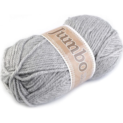 Prima-obchod Pletací příze Jumbo 100 g, barva 5 (907) šedá holubí
