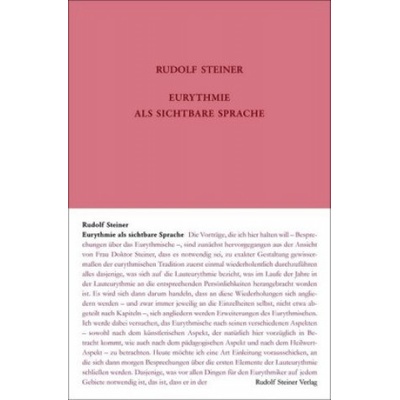 Eurythmie als sichtbare Sprache | Rudolf Steiner, Stefan Hasler, Martina Maria Martina