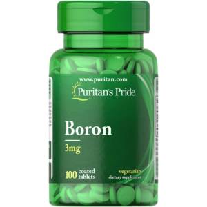 Puritan's Pride Boron 3 mg [100 Таблетки]