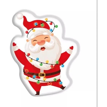 Carbotex Възглавница с коледен мотив, кадифена на допир - 40 см (ksz224012-vel-pod)